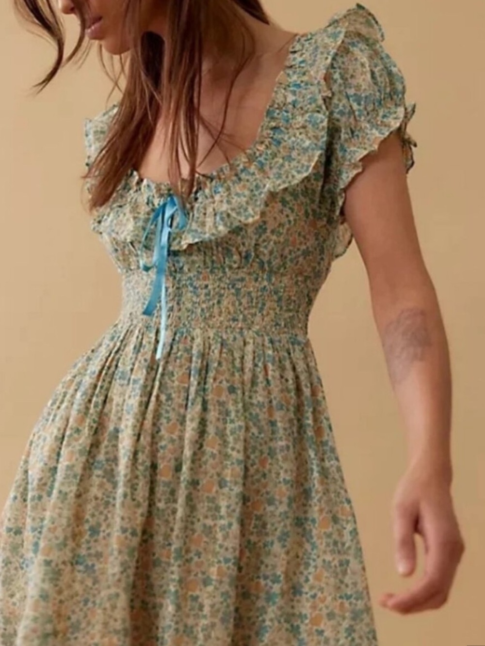 Free People Tasha Mini Dress - Picture 1 of 3